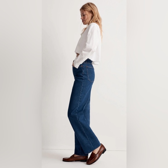 Madewell The Perfect Vintage Wide-Leg Jean in Fairdale Wash - Picture 3 of 12
